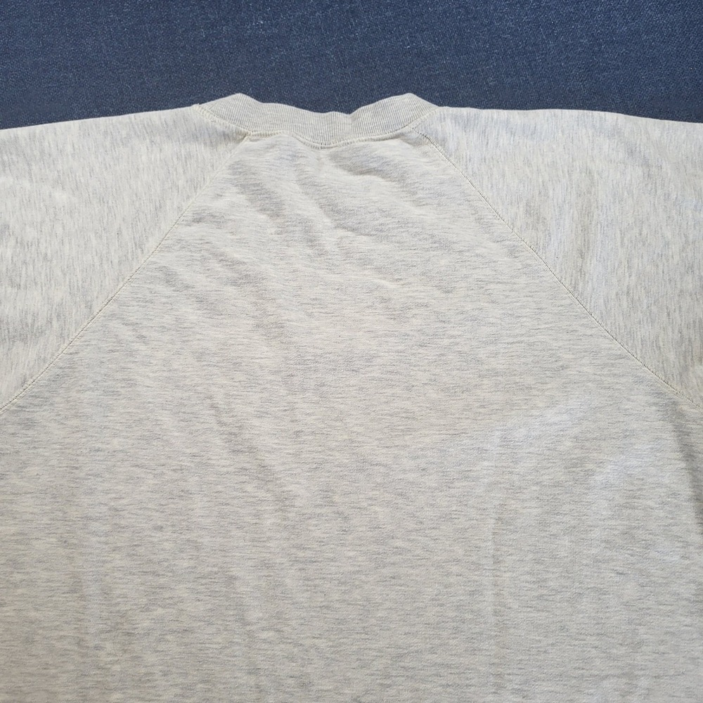 Anthropologie Light Grey Sweatshirt Saddle Up Rope Graphic Crewneck XL - Picture 10 of 10